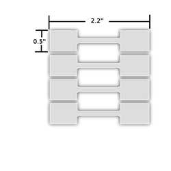 Thermal Butterfly Barcode labels